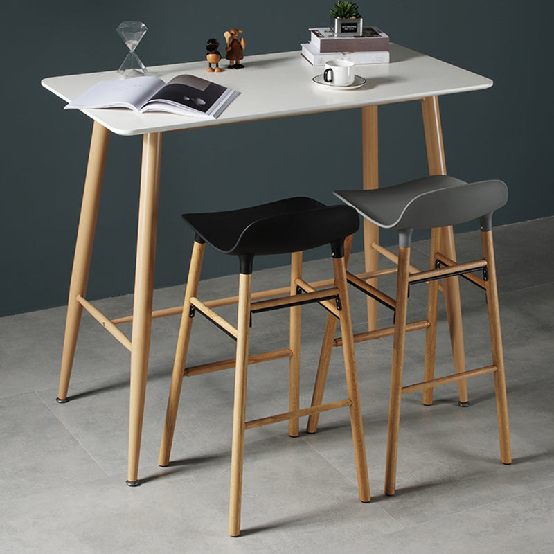 Modern Style Bar-stool Wooden Counter Bar Stool for Restaurant