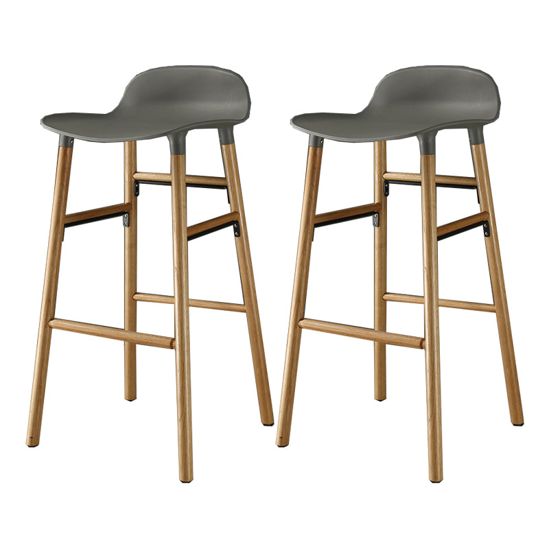 Modern Style Bar-stool Wooden Counter Bar Stool for Restaurant