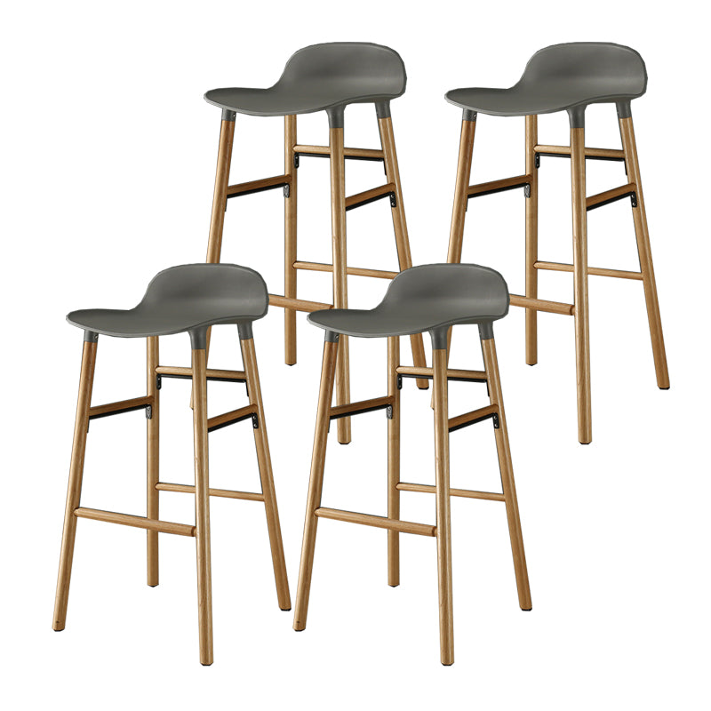 Modern Style Bar-stool Wooden Counter Bar Stool for Restaurant