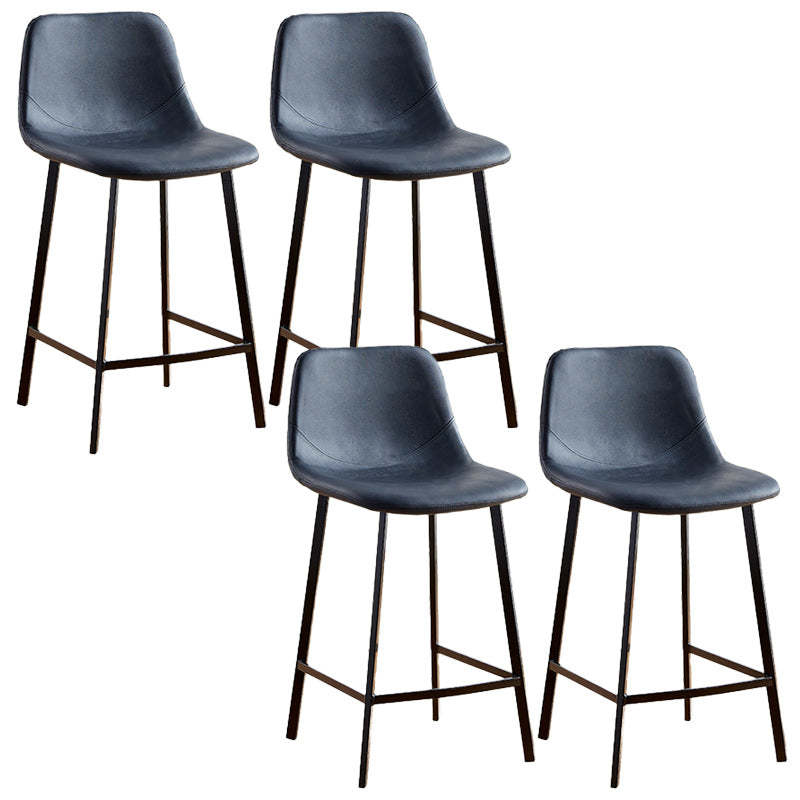 Nordic Style Round Bar-stool Metal Counter Bar Stool for Restaurant
