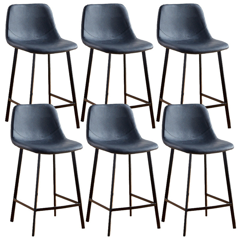 Nordic Style Round Bar-stool Metal Counter Bar Stool for Restaurant