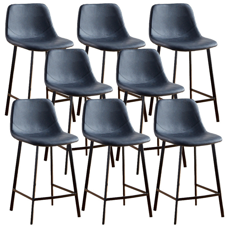 Nordic Style Round Bar-stool Metal Counter Bar Stool for Restaurant