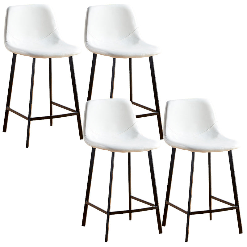Nordic Style Round Bar-stool Metal Counter Bar Stool for Restaurant