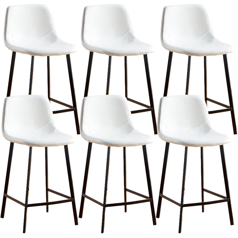 Nordic Style Round Bar-stool Metal Counter Bar Stool for Restaurant