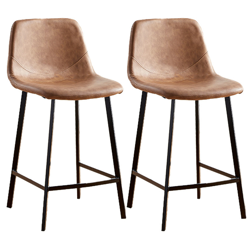 Nordic Style Round Bar-stool Metal Counter Bar Stool for Restaurant