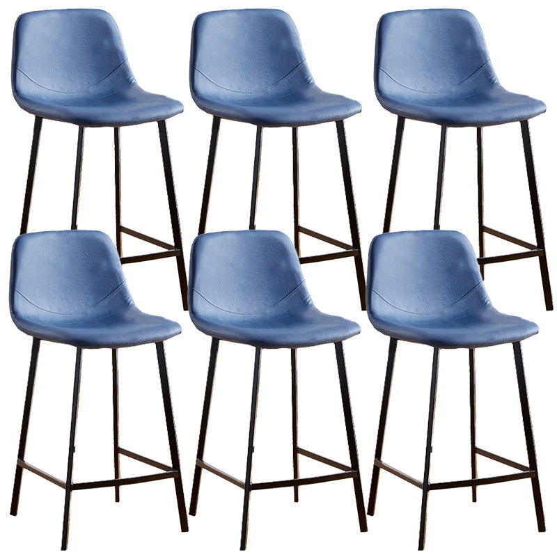 Nordic Style Round Bar-stool Metal Counter Bar Stool for Restaurant