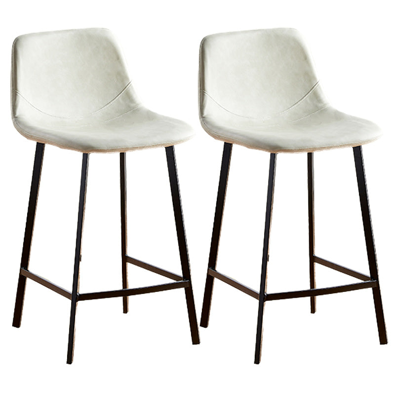 Nordic Style Round Bar-stool Metal Counter Bar Stool for Restaurant