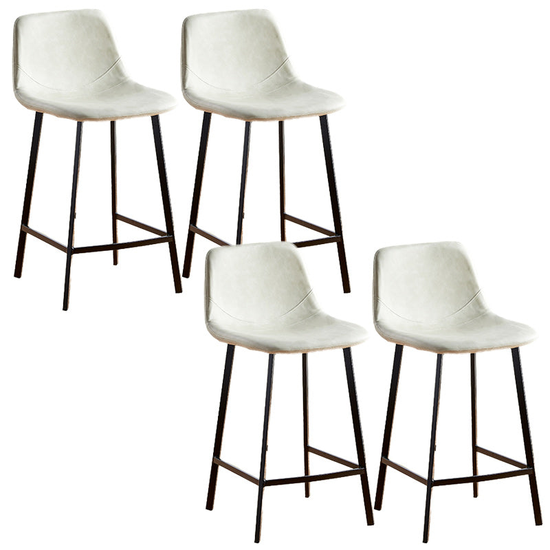 Nordic Style Round Bar-stool Metal Counter Bar Stool for Restaurant