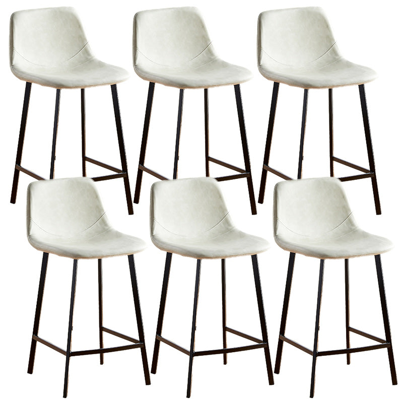Nordic Style Round Bar-stool Metal Counter Bar Stool for Restaurant