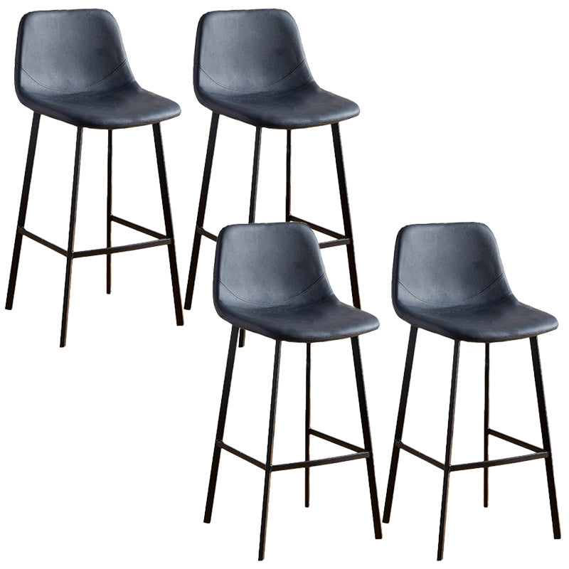 Nordic Style Round Bar-stool Metal Counter Bar Stool for Restaurant