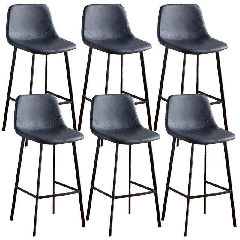Nordic Style Round Bar-stool Metal Counter Bar Stool for Restaurant