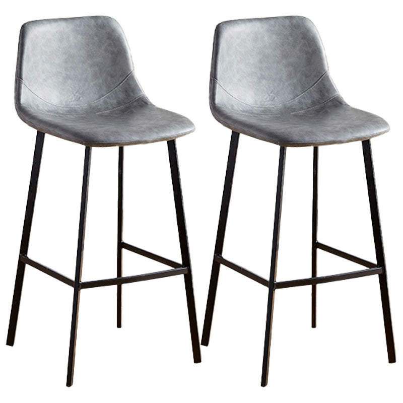 Nordic Style Round Bar-stool Metal Counter Bar Stool for Restaurant