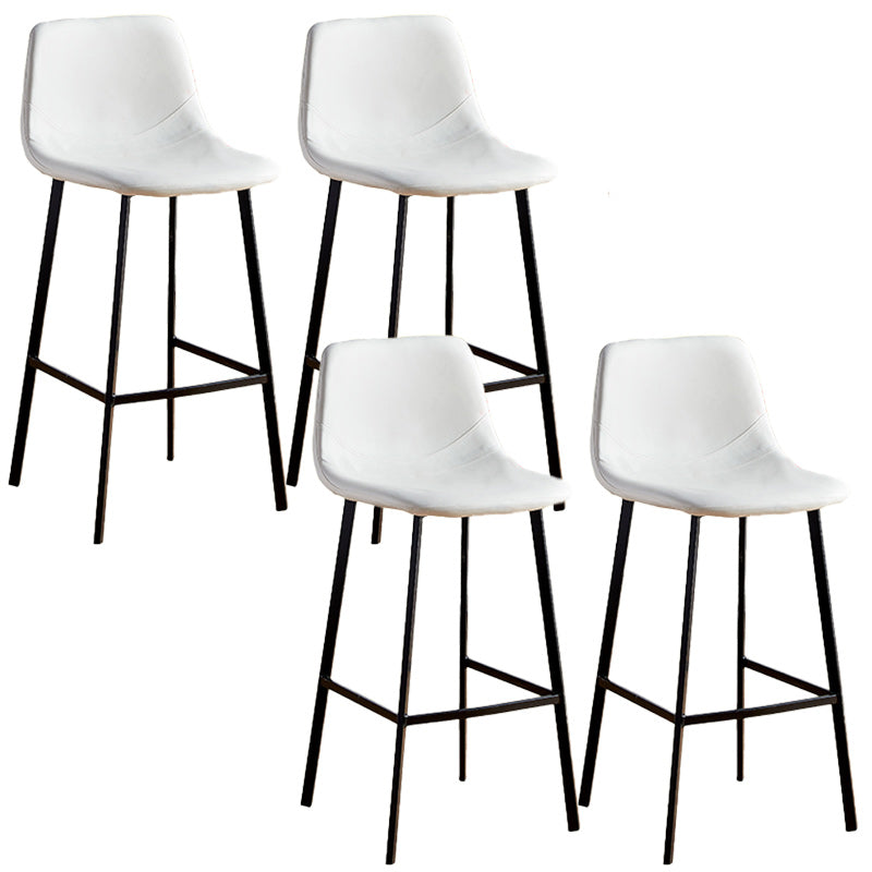 Nordic Style Round Bar-stool Metal Counter Bar Stool for Restaurant