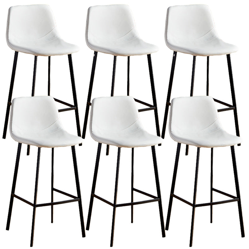 Nordic Style Round Bar-stool Metal Counter Bar Stool for Restaurant