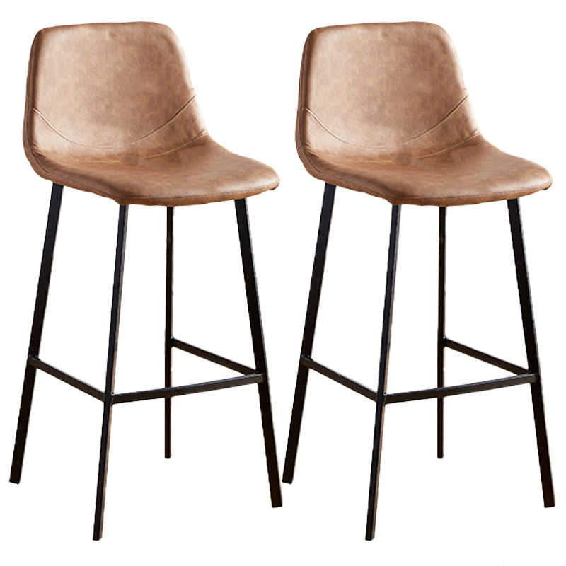 Nordic Style Round Bar-stool Metal Counter Bar Stool for Restaurant