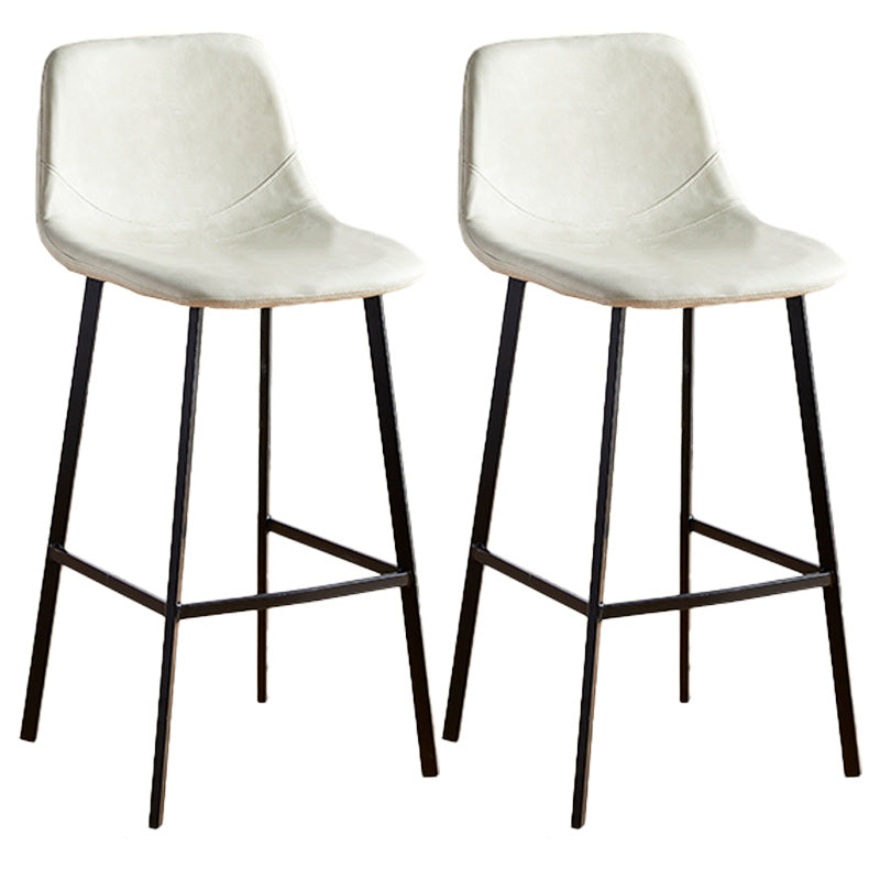 Nordic Style Round Bar-stool Metal Counter Bar Stool for Restaurant