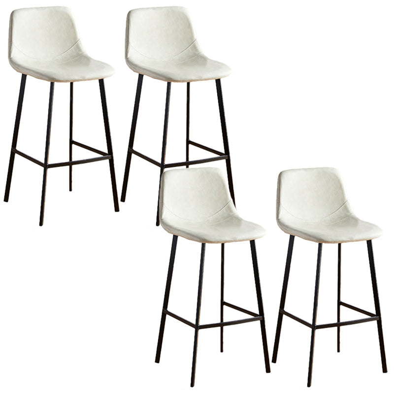 Nordic Style Round Bar-stool Metal Counter Bar Stool for Restaurant