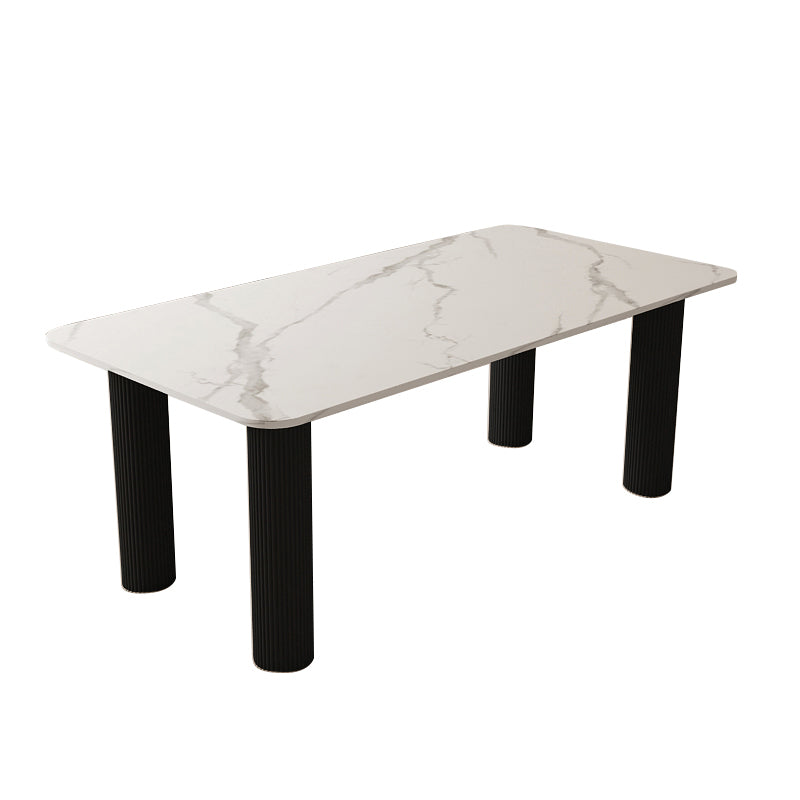 Modern Sintered Stone Dining Table Set 1/4/5/7 Pieces Dining Set