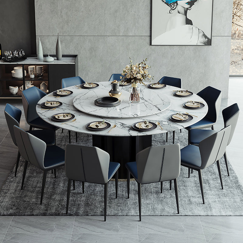 Glam Home Convertible Dining Table Home Round Pedestal Table