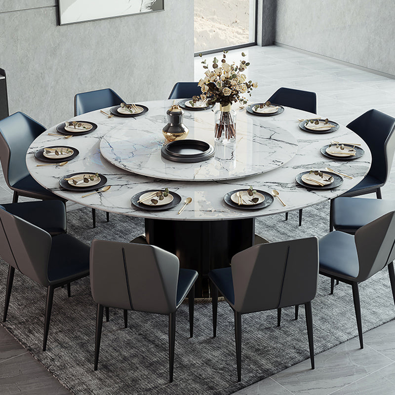 Glam Home Convertible Dining Table Home Round Pedestal Table