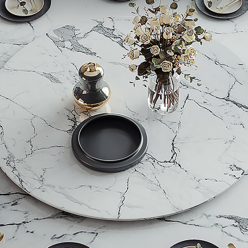 Glam Home Convertible Dining Table Home Round Pedestal Table