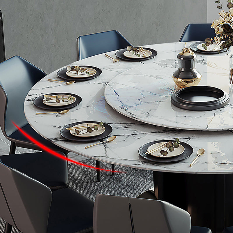 Glam Home Convertible Dining Table Home Round Pedestal Table