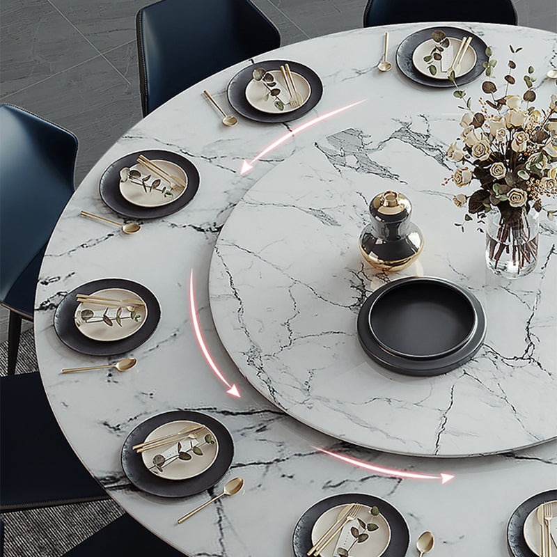 Glam Home Convertible Dining Table Home Round Pedestal Table