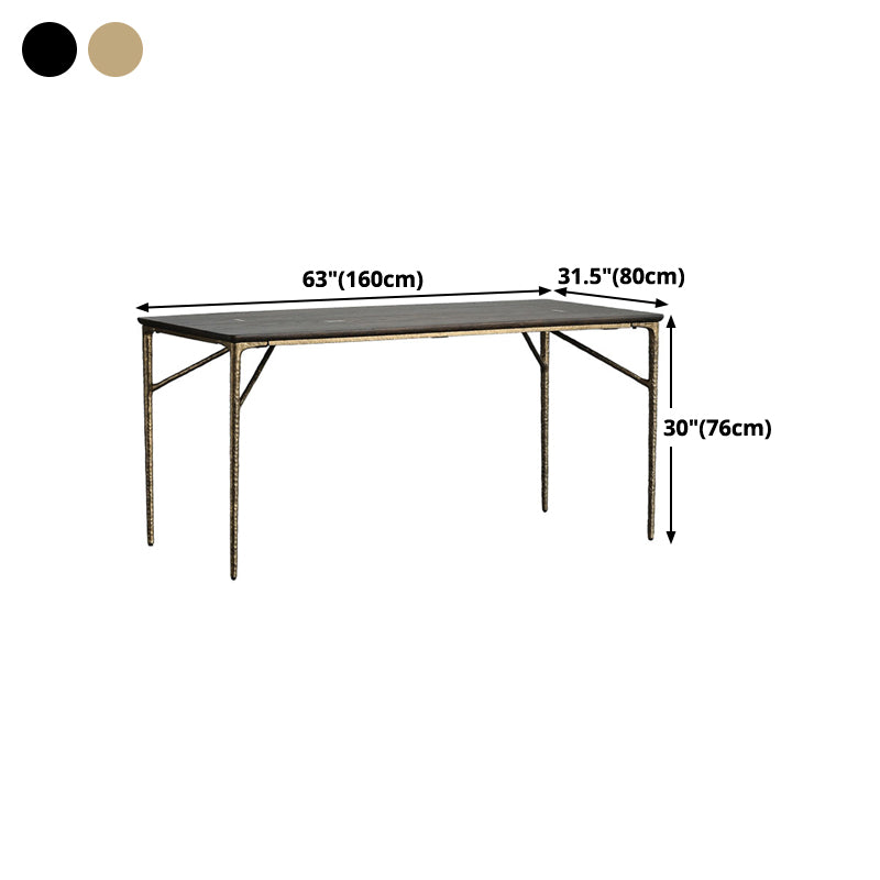 Rectangle Oak Solid Wood Furniture Luxury Style Dining Room Collection