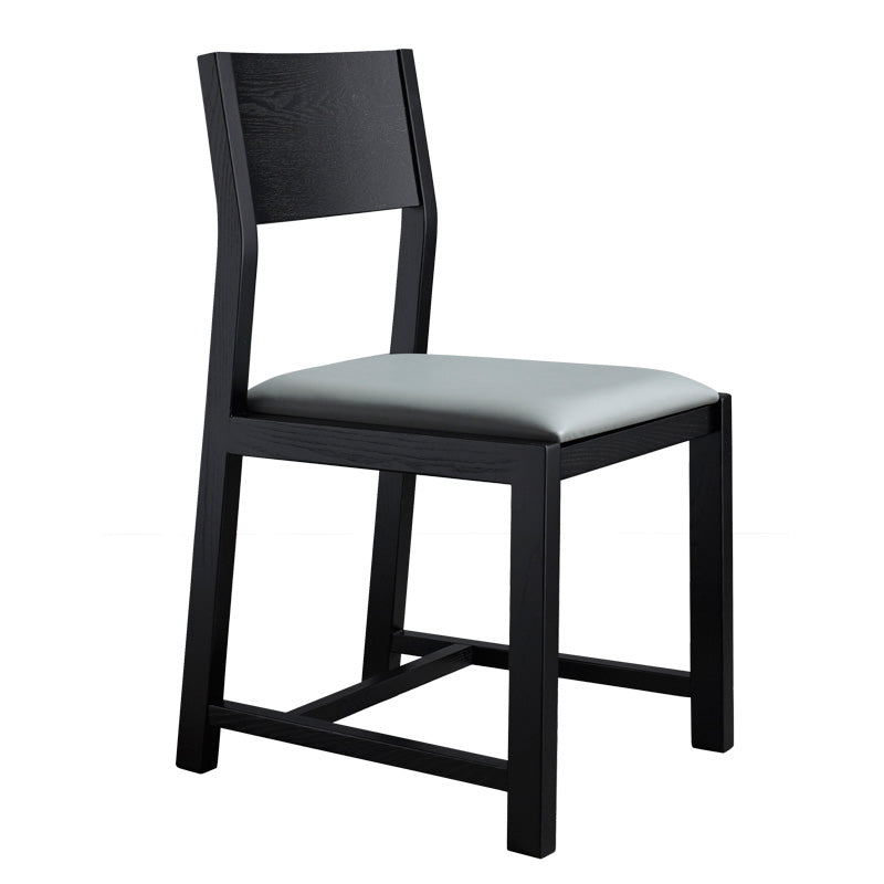 Contemporary Dining Room Dining Chairs Armless Solid Wood Kitchen Chairs