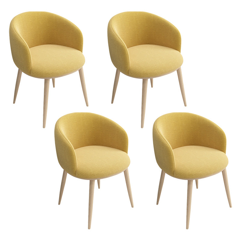 Glam 16.5" Wide Arm Chair Parsons Dining Chair for Dining Room