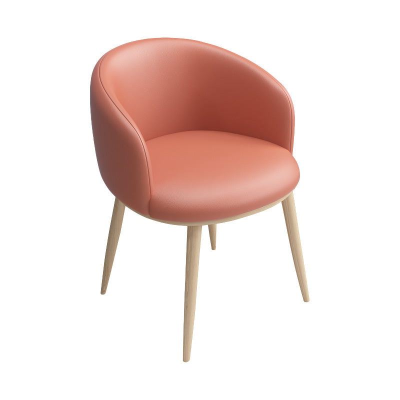 Glam 16.5" Wide Arm Chair Parsons Dining Chair for Dining Room