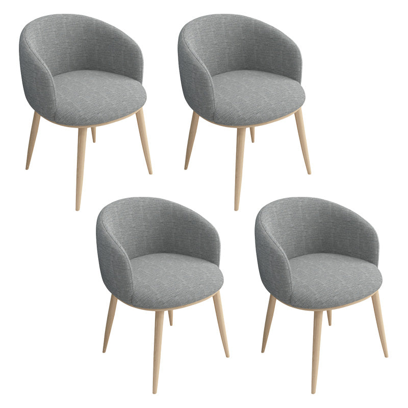 Glam 16.5" Wide Arm Chair Parsons Dining Chair for Dining Room