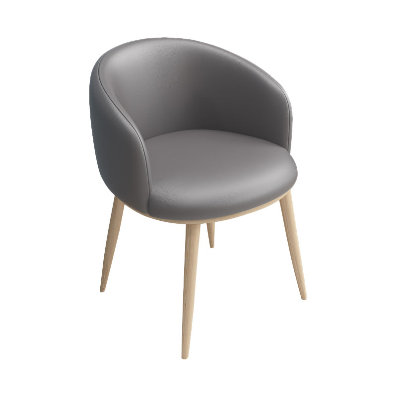 Glam 16.5" Wide Arm Chair Parsons Dining Chair for Dining Room