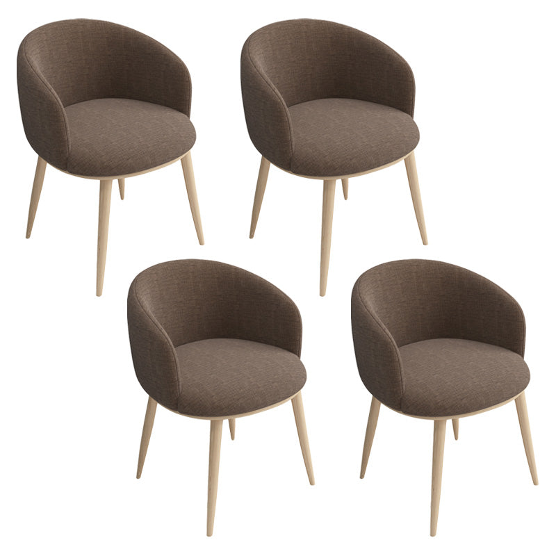 Glam 16.5" Wide Arm Chair Parsons Dining Chair for Dining Room