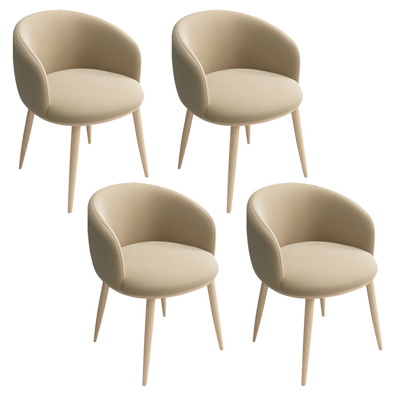 Glam 16.5" Wide Arm Chair Parsons Dining Chair for Dining Room