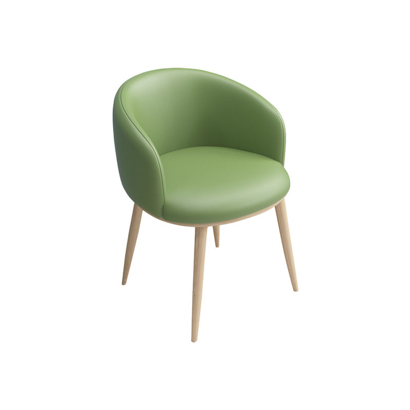 Glam 16.5" Wide Arm Chair Parsons Dining Chair for Dining Room