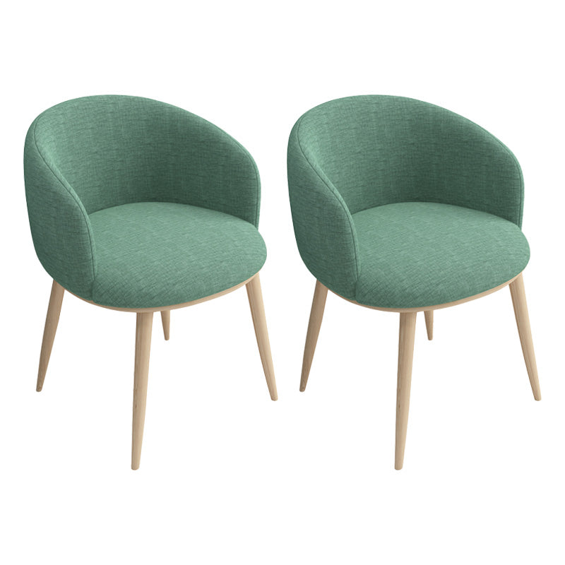 Glam 16.5" Wide Arm Chair Parsons Dining Chair for Dining Room