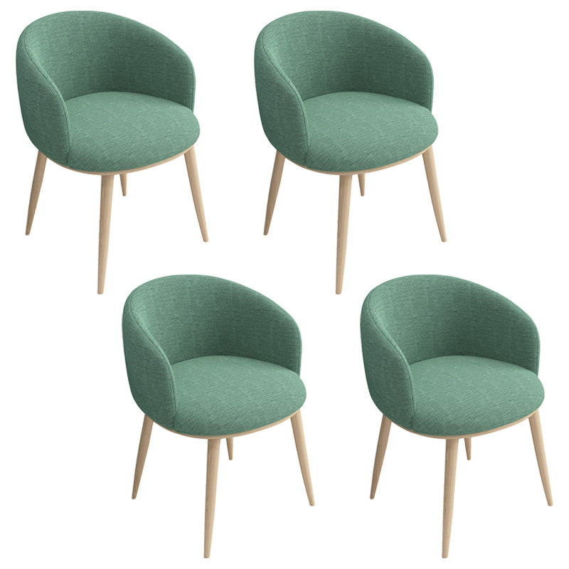 Glam 16.5" Wide Arm Chair Parsons Dining Chair for Dining Room