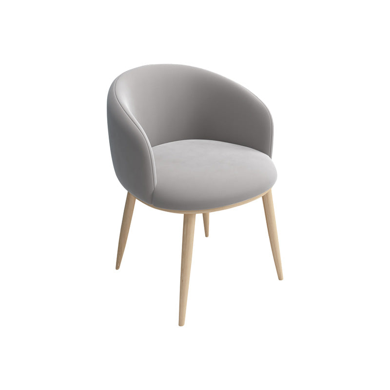 Glam 16.5" Wide Arm Chair Parsons Dining Chair for Dining Room