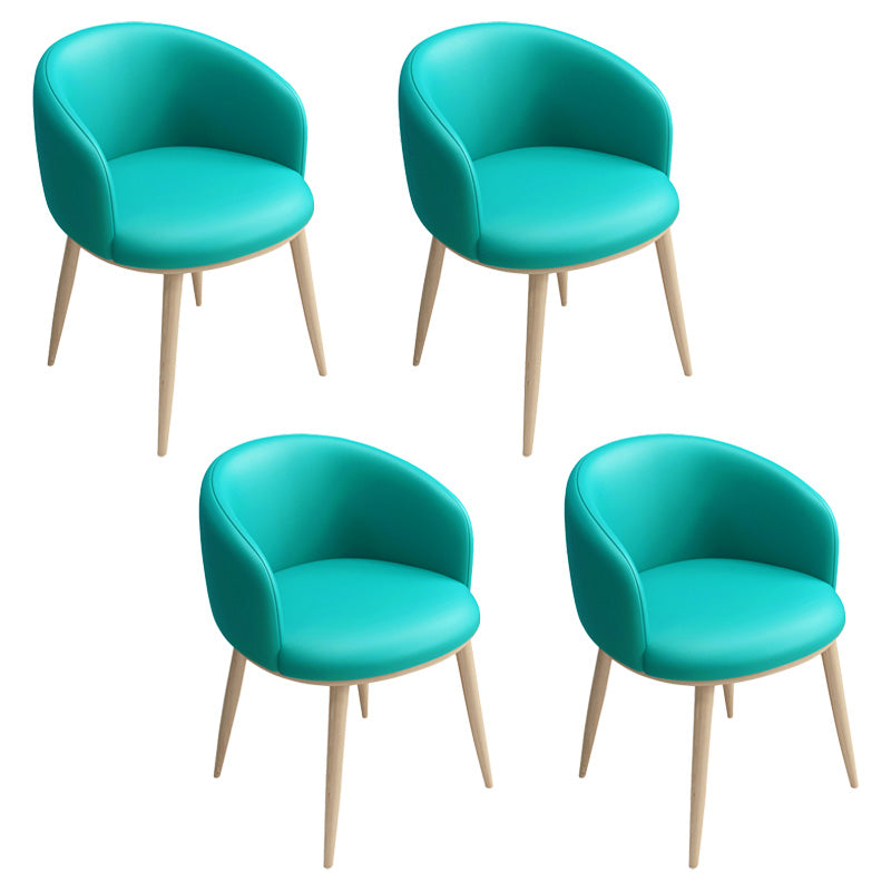 Glam 16.5" Wide Arm Chair Parsons Dining Chair for Dining Room
