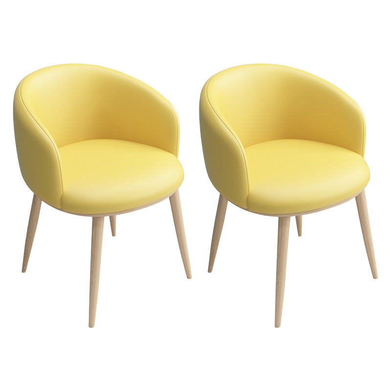 Glam 16.5" Wide Arm Chair Parsons Dining Chair for Dining Room