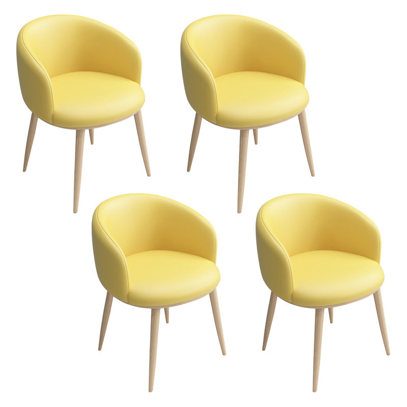 Glam 16.5" Wide Arm Chair Parsons Dining Chair for Dining Room