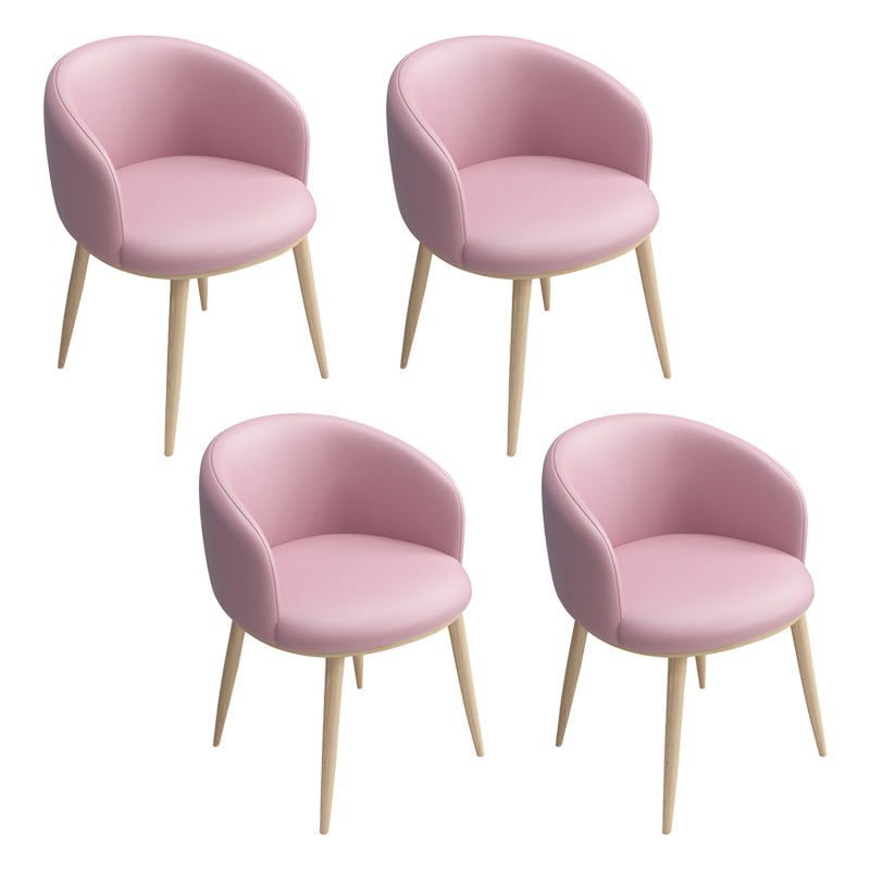 Glam 16.5" Wide Arm Chair Parsons Dining Chair for Dining Room