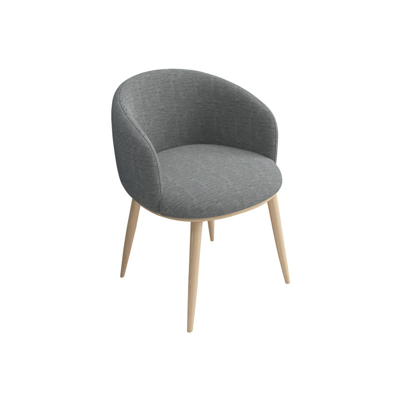 Glam 16.5" Wide Arm Chair Parsons Dining Chair for Dining Room