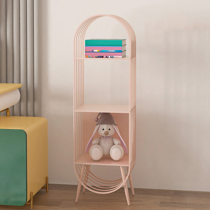 52"H Scandinavian 3-shelf Bookshelf Etagere Shelf Bookcase for Study Room