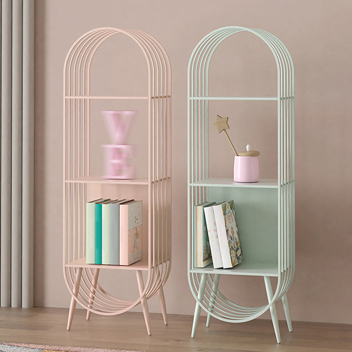 52"H Scandinavian 3-shelf Bookshelf Etagere Shelf Bookcase for Study Room