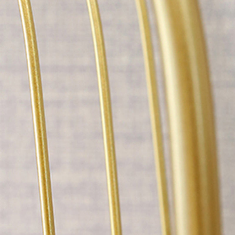 Glam Style Gold Bookshelf Metal Open Shelf Bookcase for Home