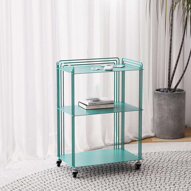 Scandinavian Geometric Bookcase Metal Shelves Included Bookshelf,26" H x 11.8" W