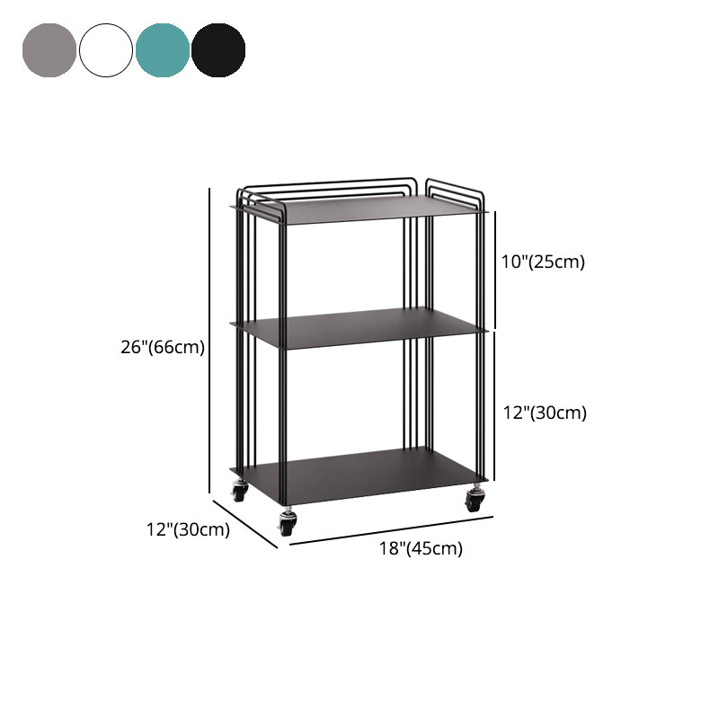 Scandinavian Geometric Bookcase Metal Shelves Included Bookshelf,26" H x 11.8" W