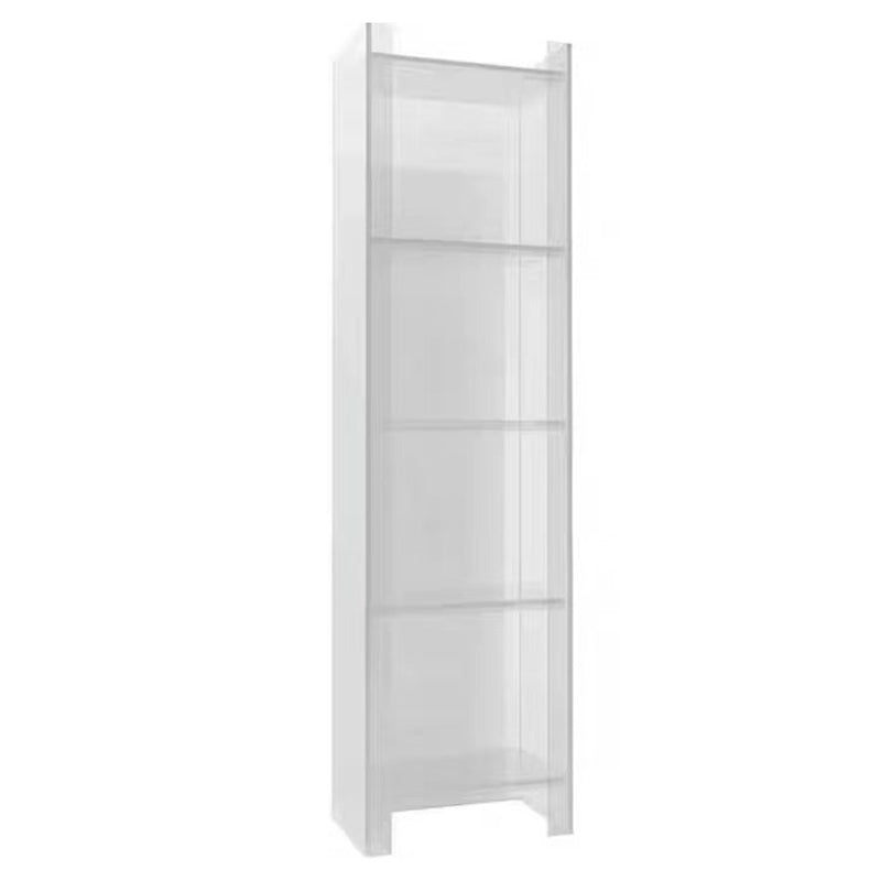 Scandinavian Style Shelf Bookcase Acrylic Closed Back Bookshelf for Home Office